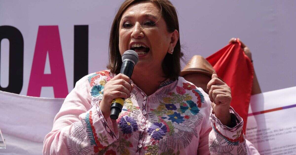 Xóchitl lanza batalla contra mayoría morenista: “Se roban 10 millones de votos”