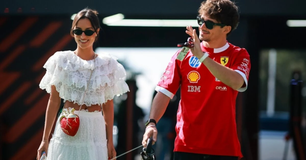 VIDEO: Charles Leclerc y su esposa Alexandra esperan a su primer bebé