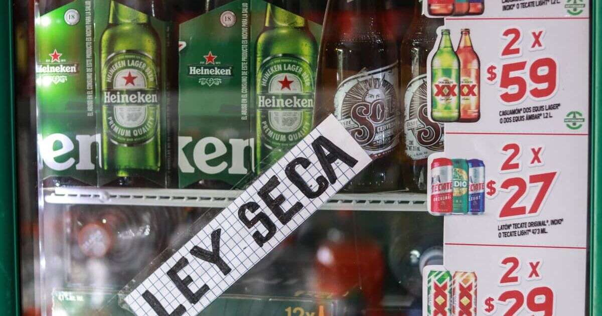 ¿Hay ley seca el 1 de septiembre por el último informe de gobierno de AMLO?