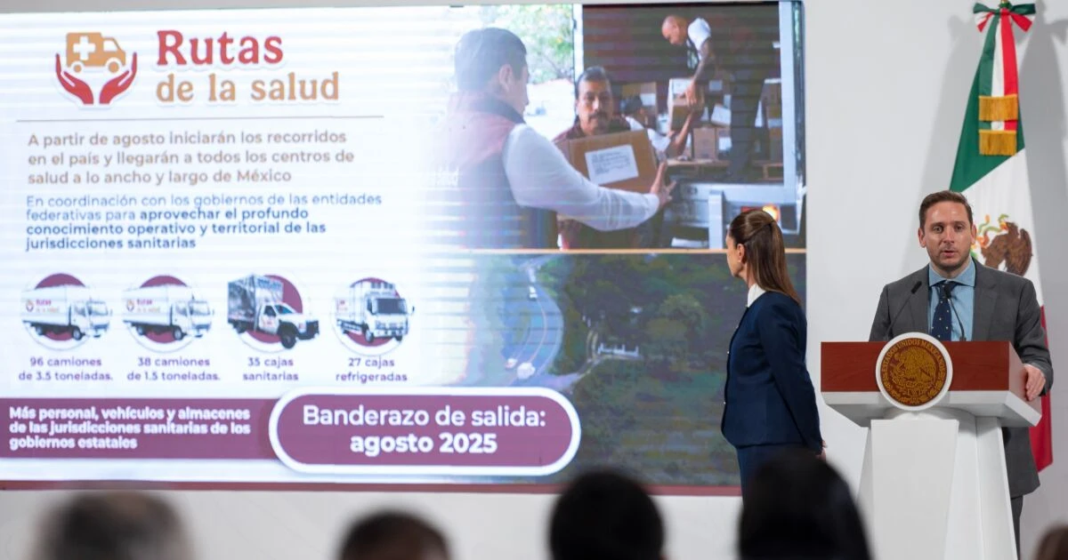 Rutas de la Salud, el nuevo programa para agilizar la distribución de medicinas