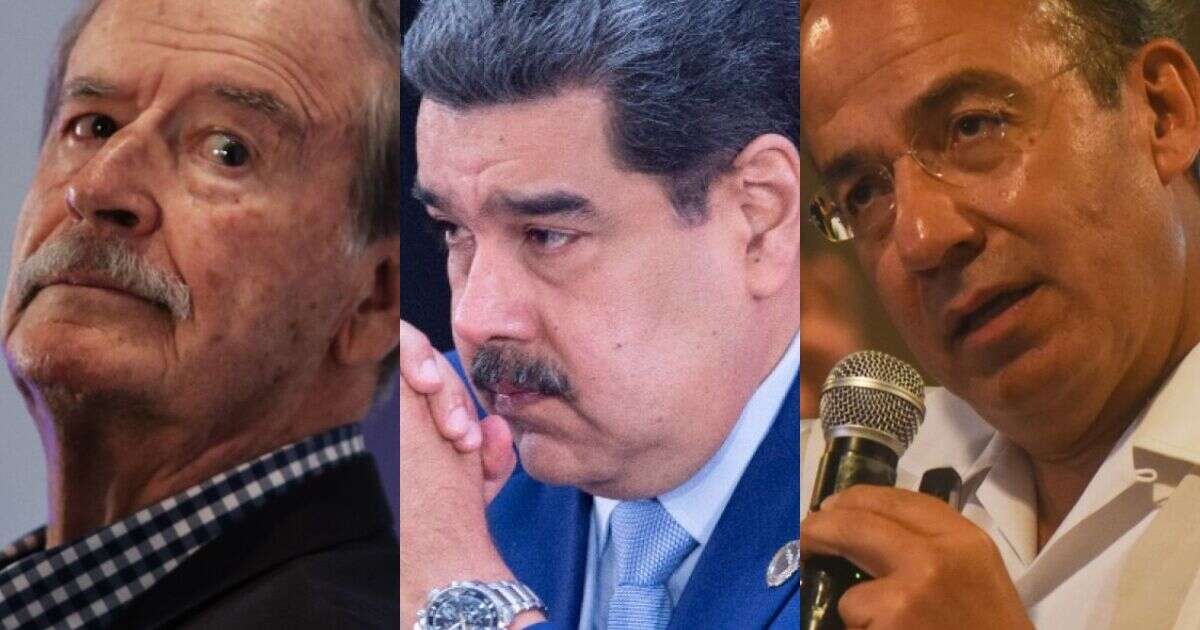 Venezuela nombrará a Felipe Calderón y Vicente Fox personas non gratas