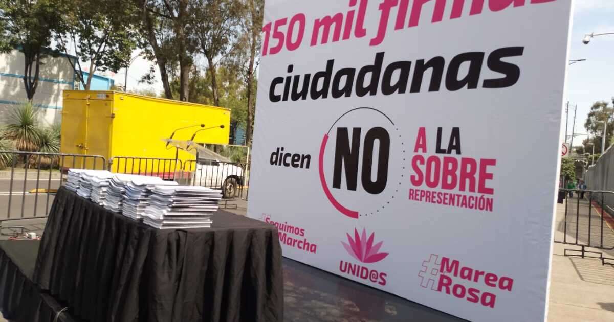 Organizaciones de la marea rosa exigen al TEPJF freno a supermayoría de 4T