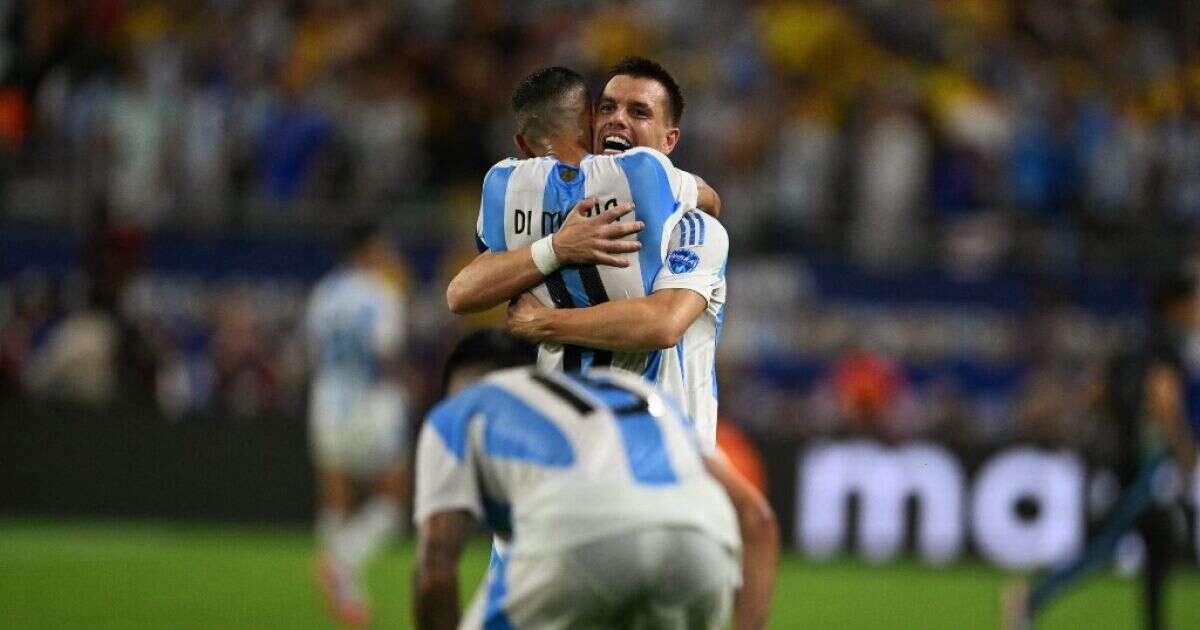 Con Messi lesionado y portazo en el estadio: Argentina gana la Copa América