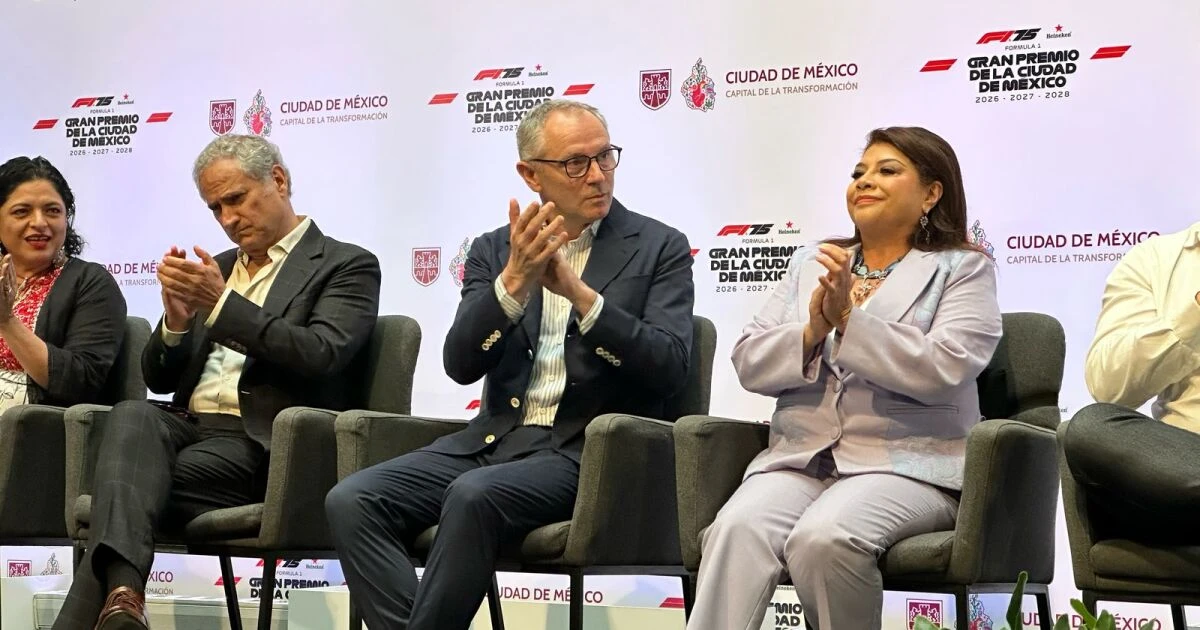 CDMX estima derrama económica de 21,000 mdp por el Gran Premio de México 2025