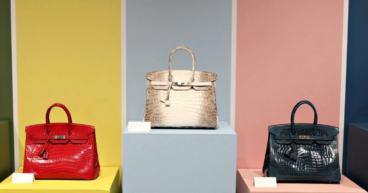 La joya de Hermès: el primer bolso Birkin será subastado en París