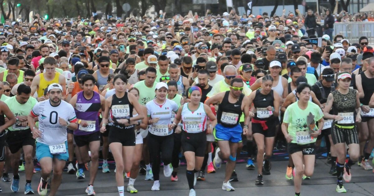 Medio Maratón CDMX 2025: ruta, horarios y cierres viales