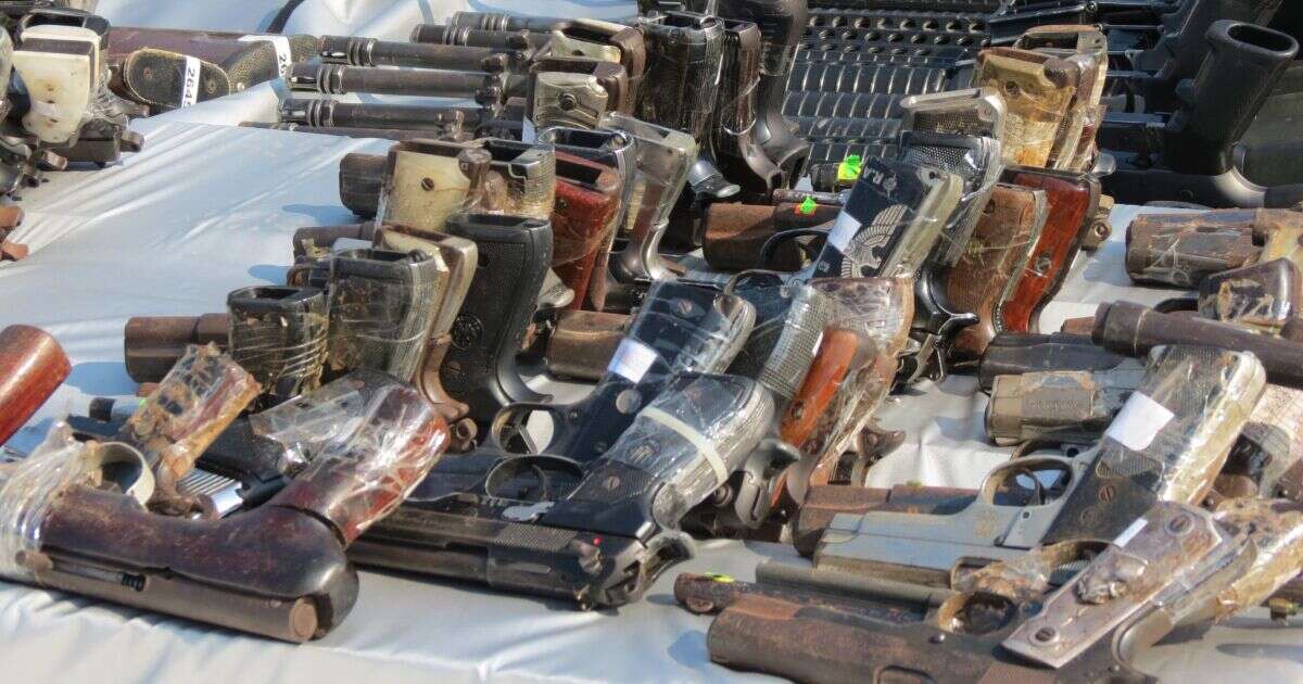 Con arma de fuego se cometieron 372 mil homicidios en tres décadas en México