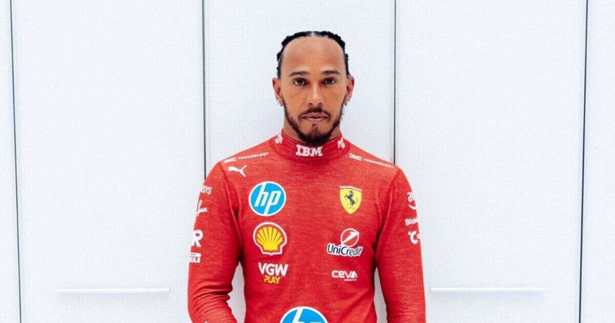 VIDEO: Hamilton da sus primeras vueltas como piloto de Ferrari