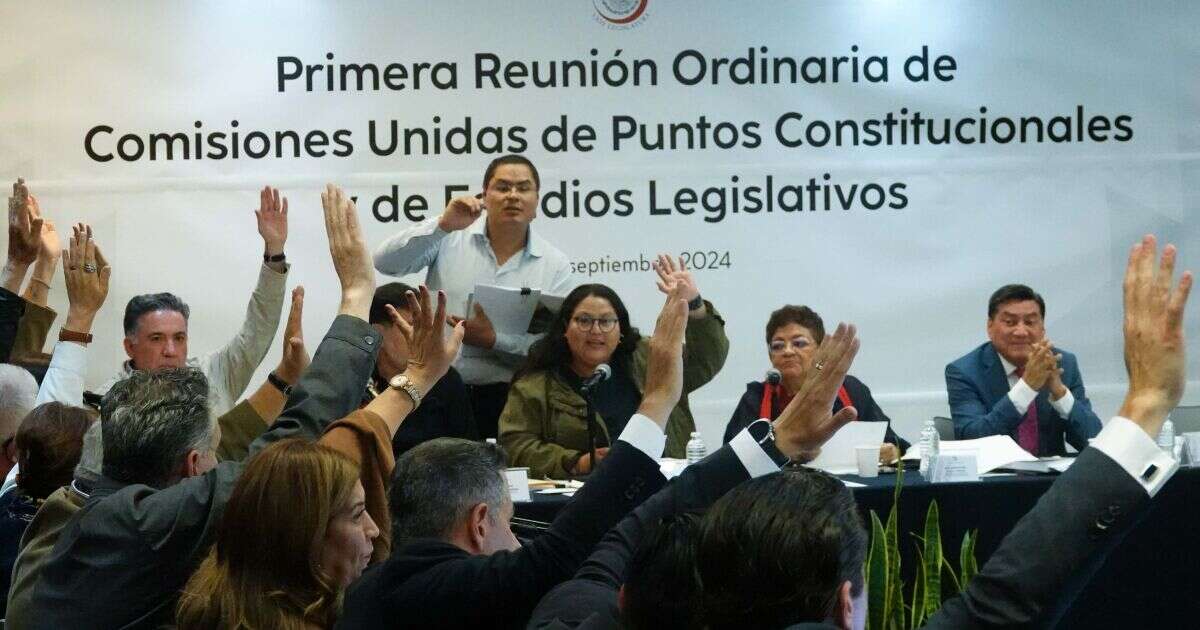 Senadores discuten Reforma Judicial en comisiones