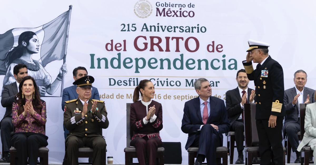 “Valiente e integro”, dice Sheinbaum sobre el almirante Morales tras discurso
