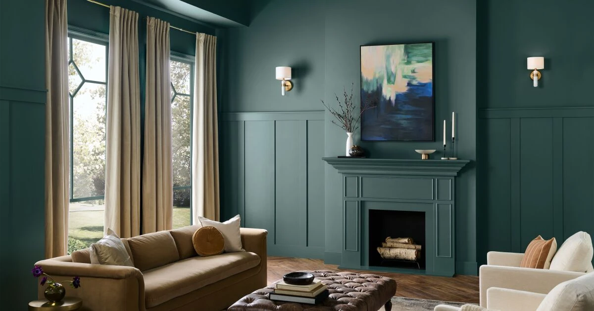 'Hidden Gem', el color de 2026 presentado por pinturas BEHR