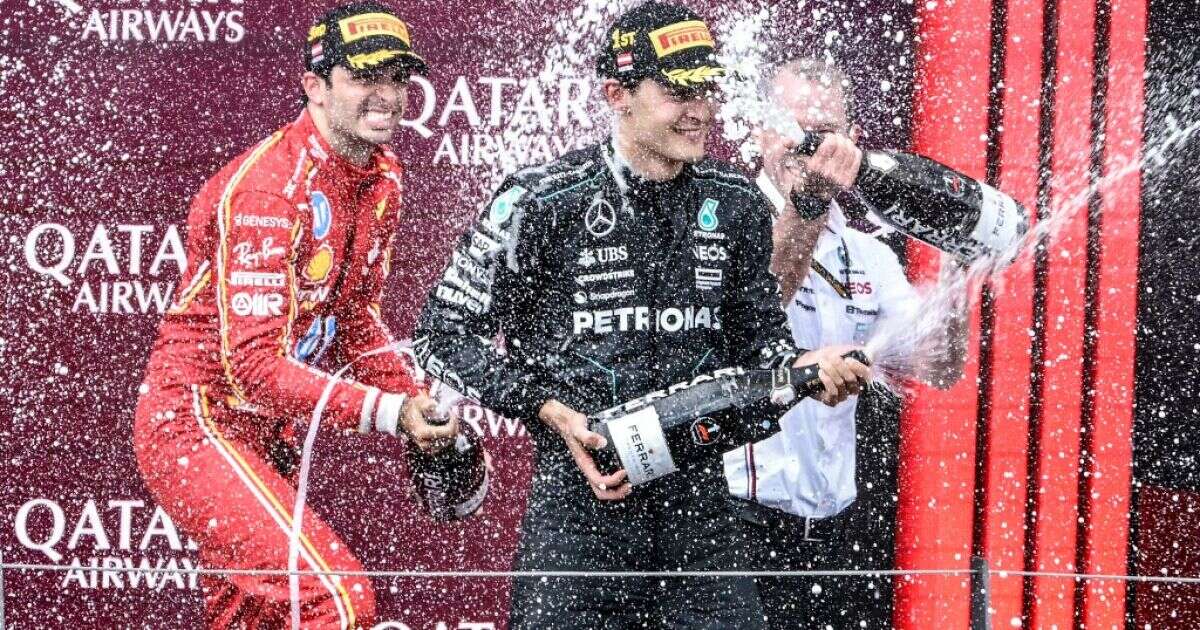 George Russell, de Mercedes, gana el Gran Premio de Austria