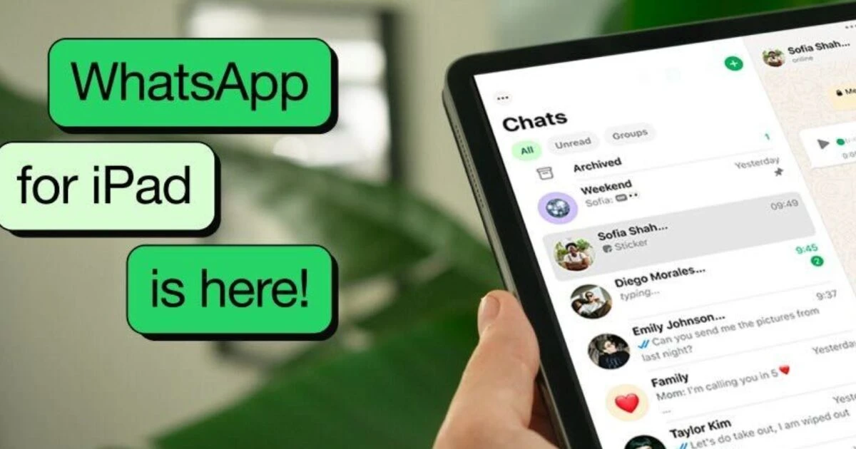 WhatsApp por fin está disponible en iPad