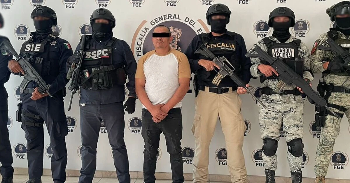 “El Silencio”, líder de extorsionadores, es detenido en Guanajuato