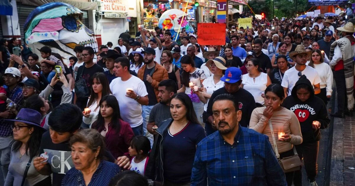 “¡Fuera Bedolla!”, clama Uruapan; Grecia Quiroz: “Sombrero castigará con el voto”