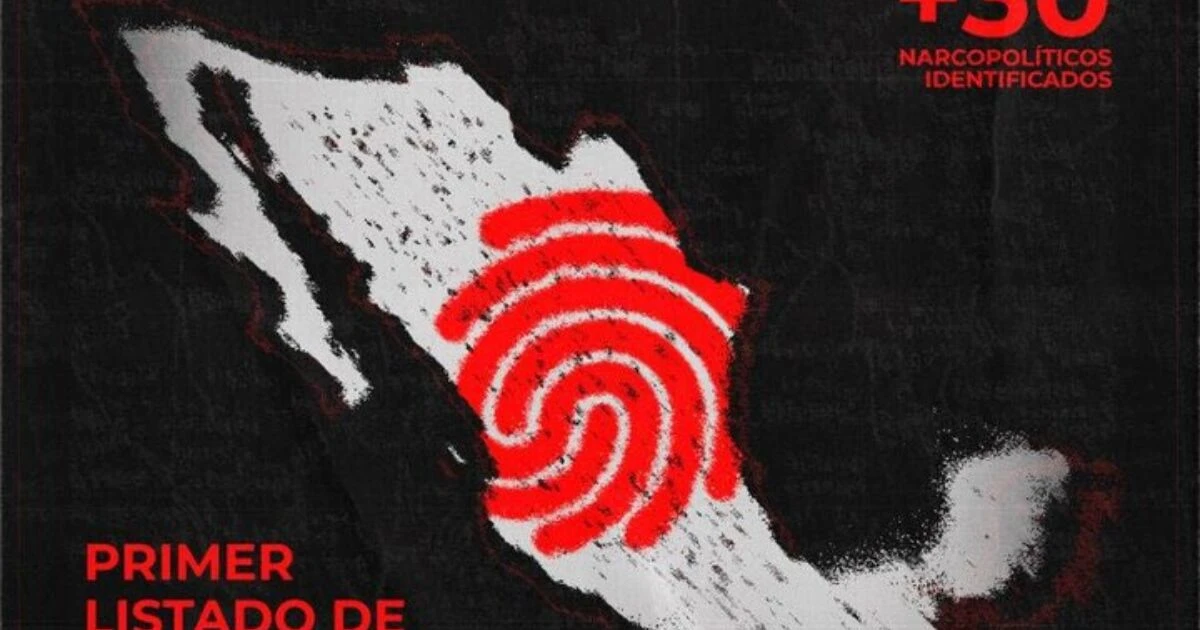 Activistas y periodistas presentan iniciativa ''Narcopolíticos''