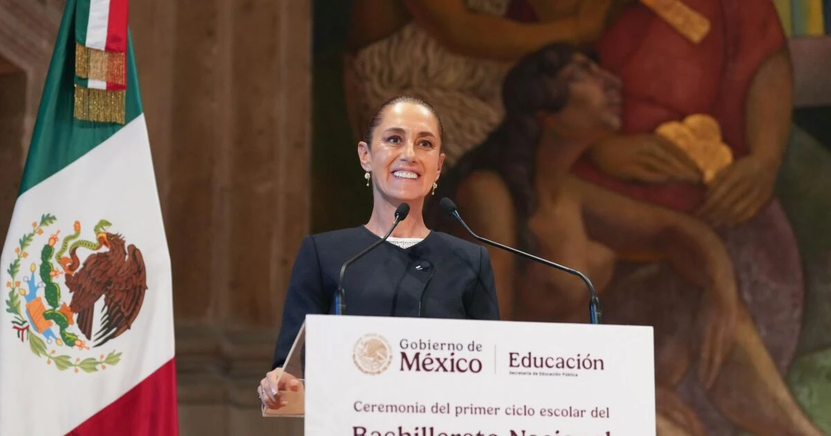 Sheinbaum da inicio al nuevo Bachillerato Nacional: “Es algo revolucionario”