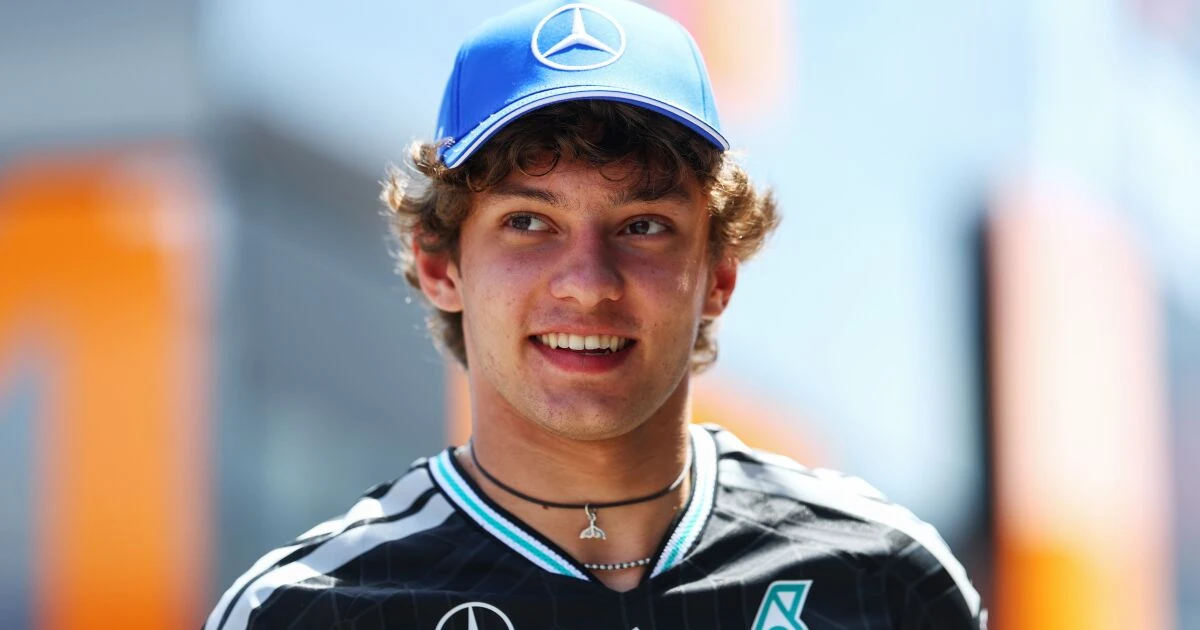 F1: Antonelli domina las primeras prácticas del GP de Bélgica