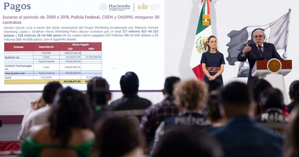 Sentencia a García Luna en EU: Sheinbaum celebra y UIF advierte otros procesos