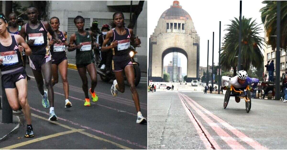 Kenianos conquistan el Maratón de la CDMX; mexicanos ganan en silla de ruedas