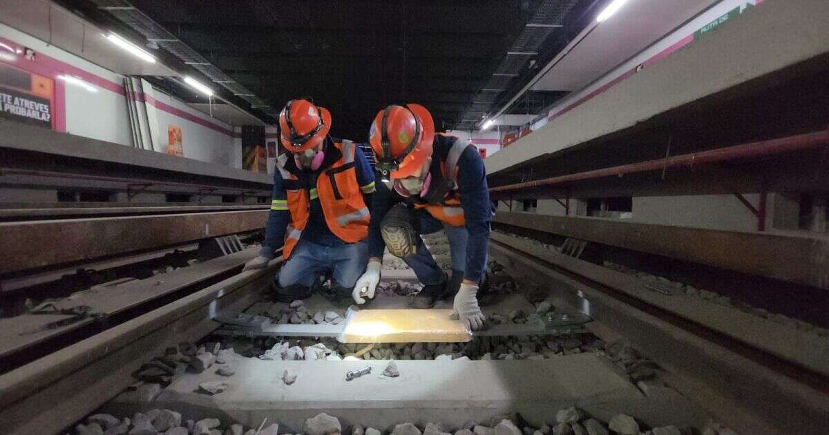 Línea 1 del Metro abrirá en 2025; Brugada señala a constructora por retrasos