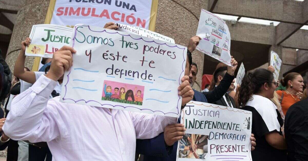 Jueces, magistrados y trabajadores del Poder Judicial anuncian paro ante reforma