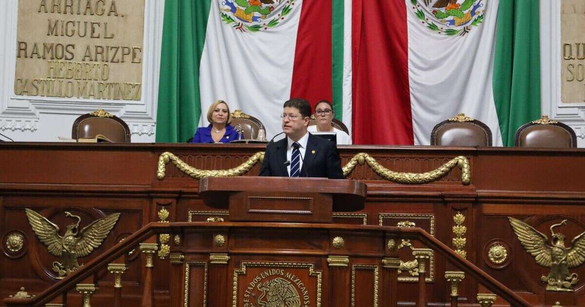 El secretario de Seguridad Pablo Vázquez presume reducción de delitos en CDMX