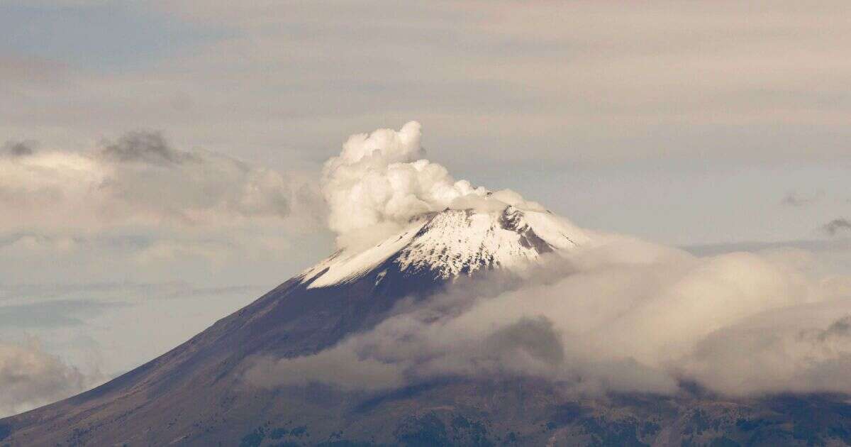 Advierten caída de ceniza del Popocatépetl en la CDMX, Puebla y Morelos