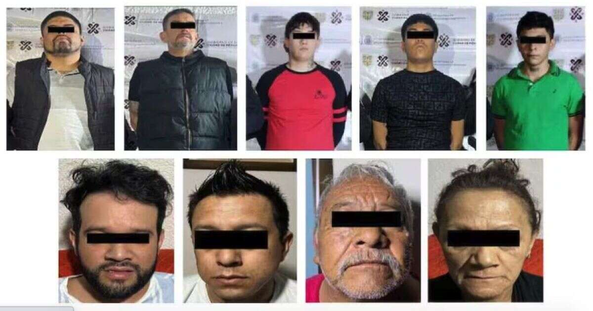 Detienen a 10 presuntos integrantes del CJNG en Tlalpan y Xochimilco