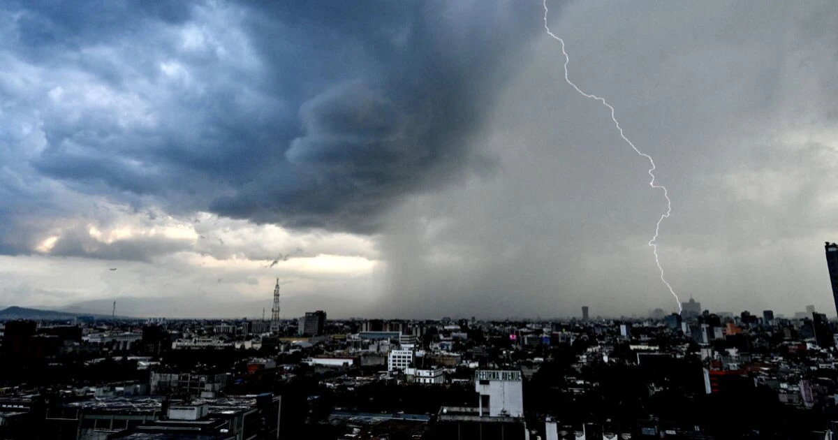 ¿Cuándo disminuirán las lluvias en la CDMX y en el Edomex?