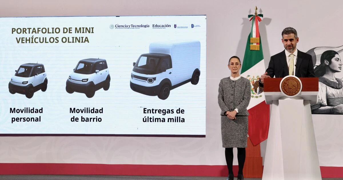 Así serán los vehículos eléctricos Olinia de la 4T, ¿realmente serán baratos y eficientes?