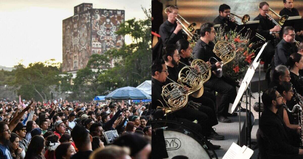 UNAM celebra 114 aniversario con la Orquesta Sinfónica de Minería en Islas