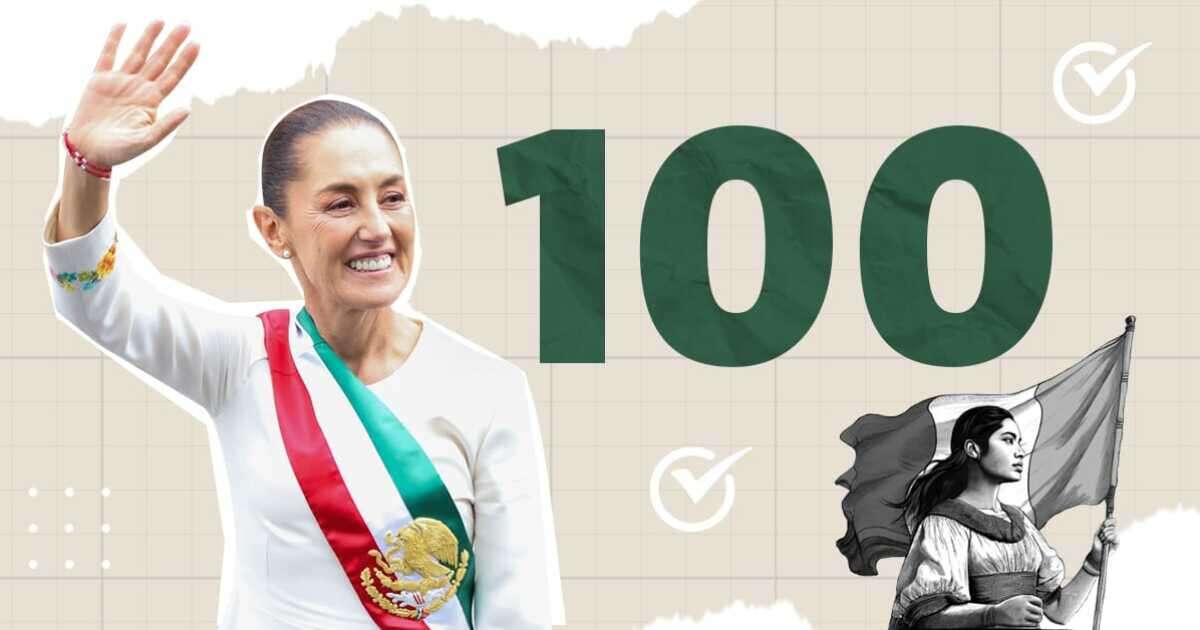 Los 100 compromisos de Claudia Sheinbaum como presidenta de México