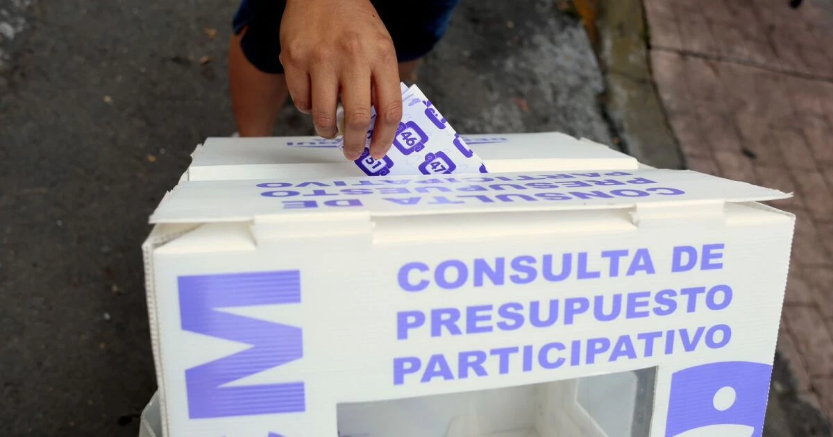 Chilangos votan por proyectos en consulta del Presupuesto Participativo 2025