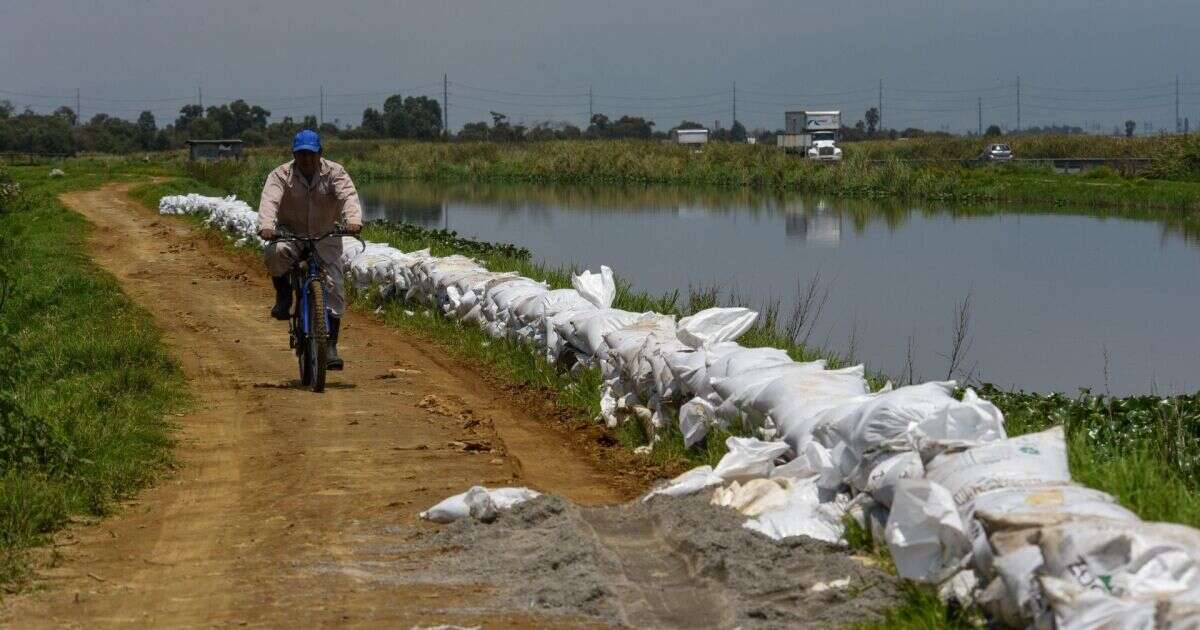 Desbordamiento del Río Lerma preocupa a habitantes y autoridades del Edomex