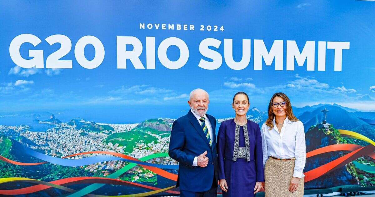 Sheinbaum impulsa agenda de México en G-20 | En Fotos