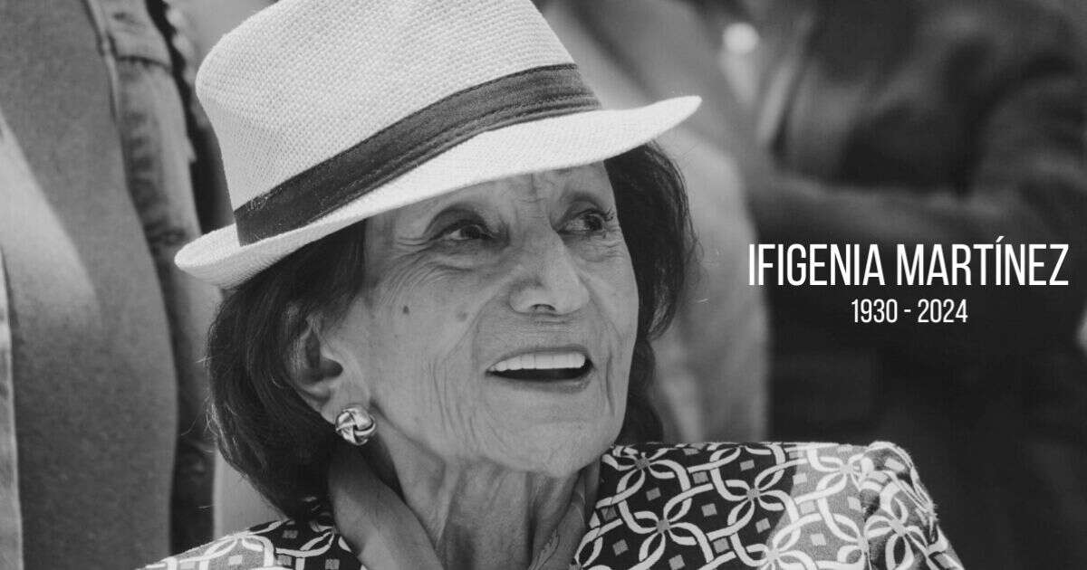 Fallece Ifigenia Martínez, líder histórica de la izquierda mexicana