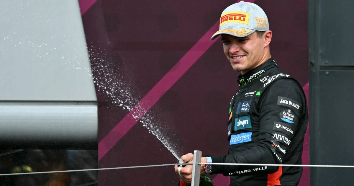Lando Norris vence a Oscar Piastri en el Gran Premio de Silverstone