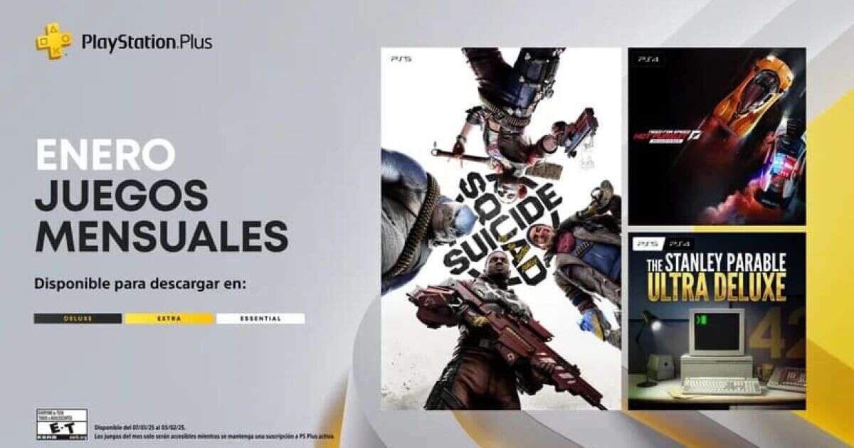 Año nuevo, nuevos juegos gratis en PlayStation Plus