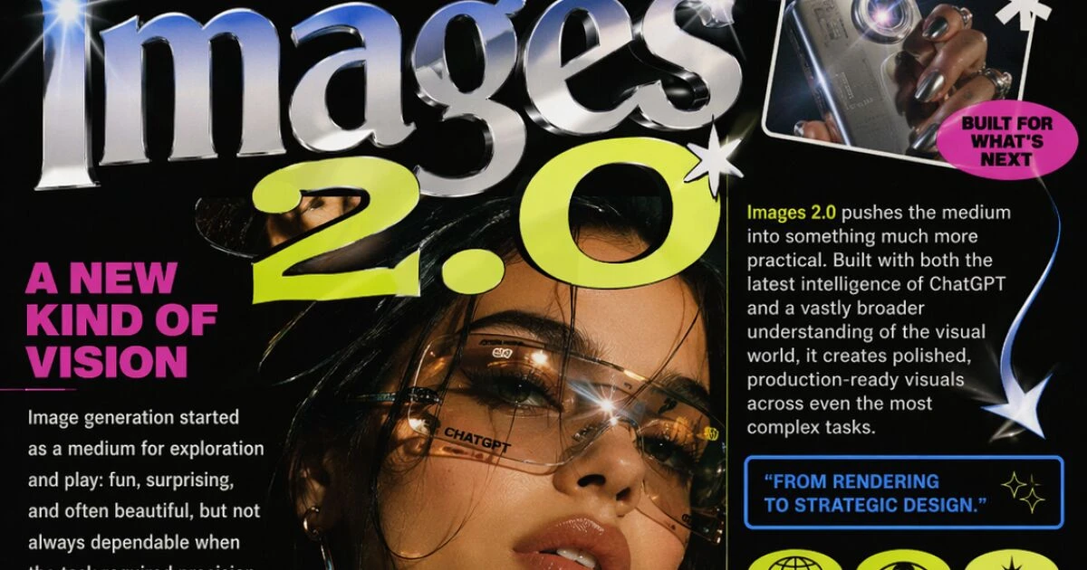 OpenAI presenta Images 2.0, un nuevo modelo de generación de imágenes