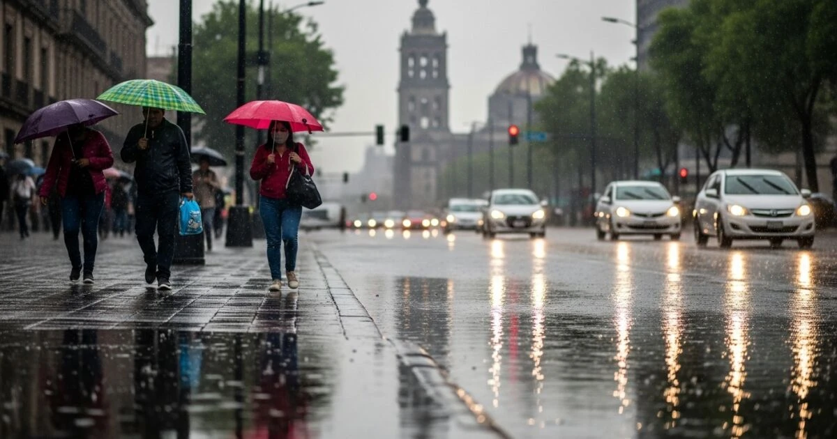 Lluvias fuertes y granizo en CDMX: el pronóstico del clima para este 25 de septiembre