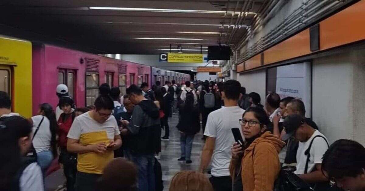 Hombre ataca a personas en Tacubaya de la Línea 7 del Metro; esto se sabe