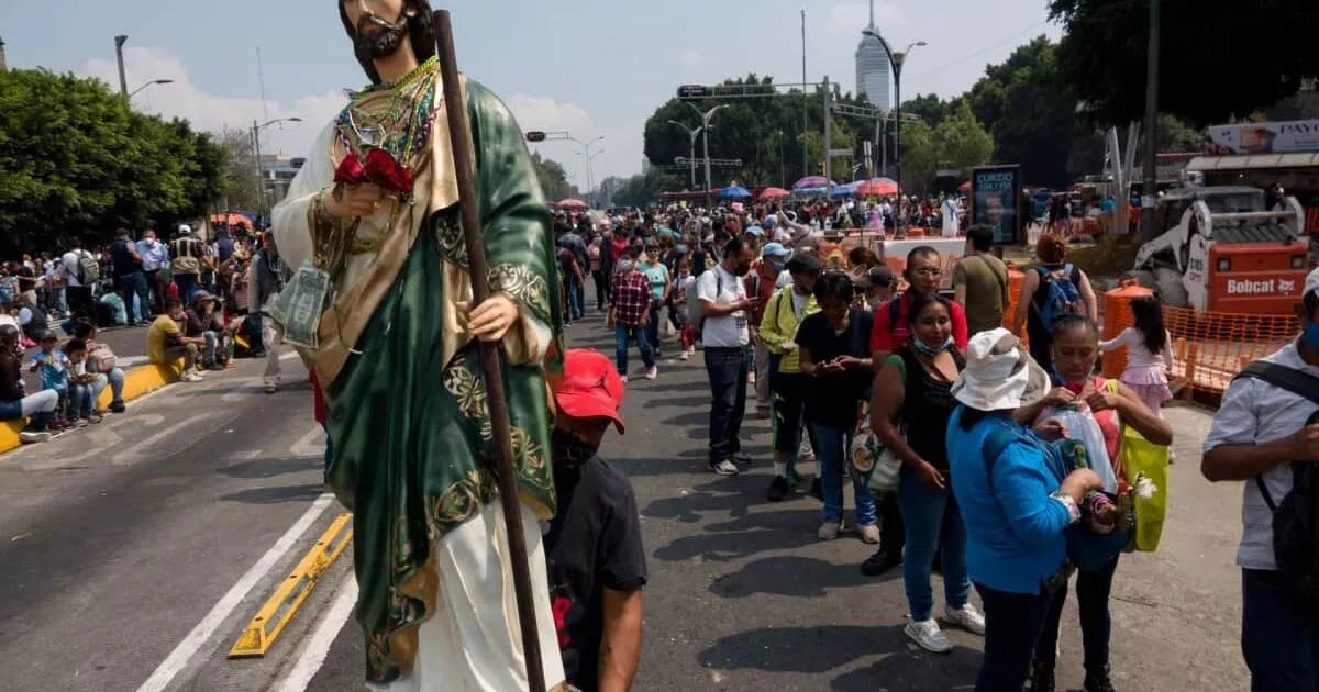 Día  de San Judas Tadeo provocará caos vial y cierres del Metrobús este 28 de octubre en CDMX