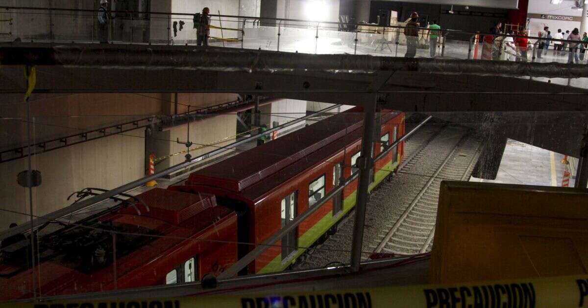 Metro CDMX reporta “incidente” entre dos trenes vacíos de la Línea 12