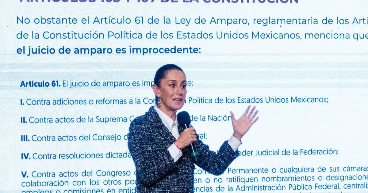 ¿Quién tiene la razón: Sheinbaum o Jueza de Veracruz?, expertos opinan