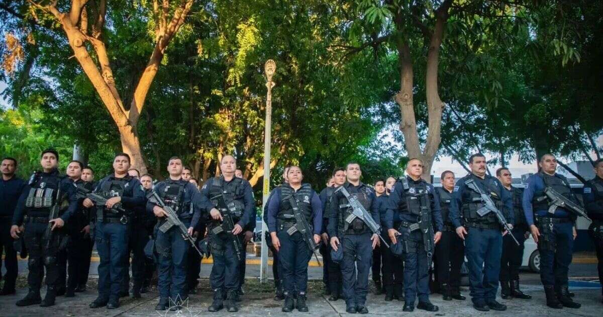 Regresan las armas a policías municipales de Culiacán