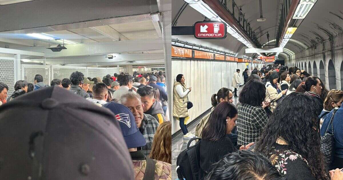 Usuarios de las Líneas 7 y 8 del Metro reportan retrasos en arribo de trenes