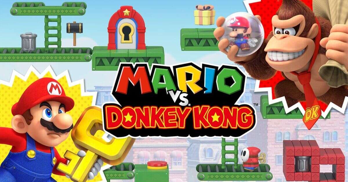 Mario vs Donkey Kong, el regreso de un clásico que los más jóvenes disfrutarán