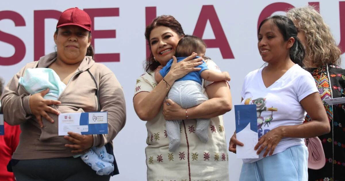 Embarazadas recibirán apoyo ‘Desde la cuna’ en CDMX, anuncia Brugada