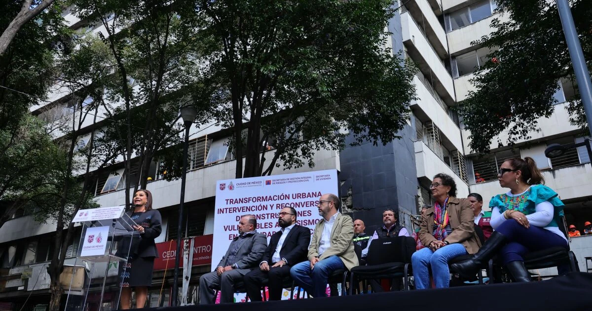 Brugada arranca intervención a inmuebles de alto riesgo en CDMX